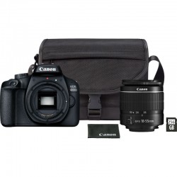 Câmara Fotográfica Profissional Canon EOS 4000D + + Bolsa...