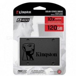 Disco SSD KINGSTON 2.5 120GB A400 SATA III 10X