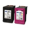 Tinteiros Reciclados HP 302 XL Conjunto 2