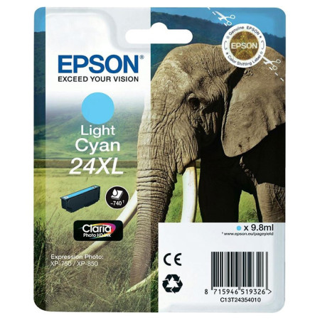 Tinteiro Epson 24 XL Azul Claro Original