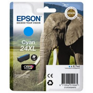 Tinteiro Epson 24 XL Azul Original