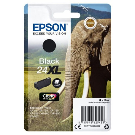 Tinteiro Epson 24 XL Preto Original
