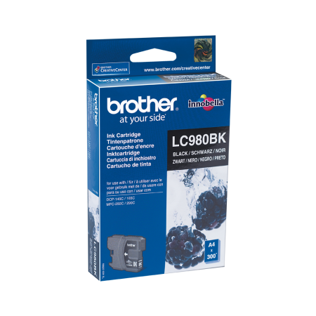 Tinteiro Brother Original LC980 Preto (LC980BK)