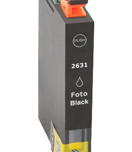 Tinteiro Epson Compatível 26 XL, T2631 preto
