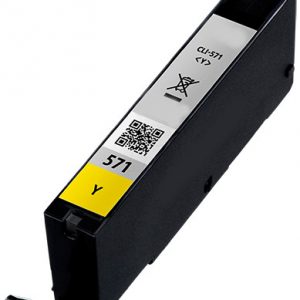 Tinteiro Canon Compatível CLI-571Y XL Amarelo