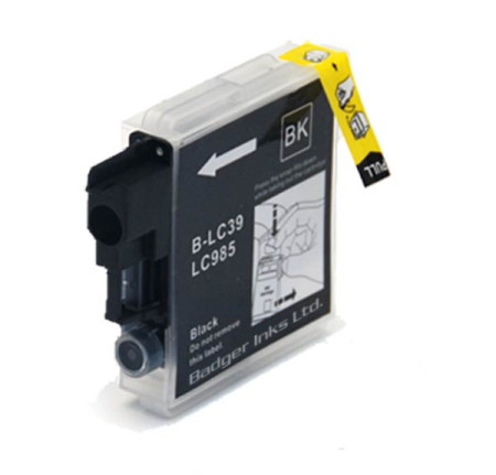 Tinteiro Brother Compatível LC980BK / LC985 / LC1100BK Preto