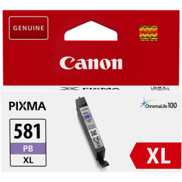Tinteiro Canon CLI-581PB XL Foto Azul Original