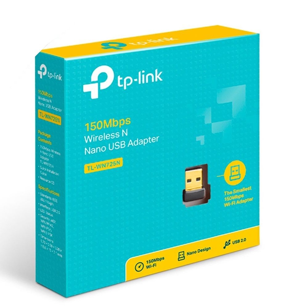 TP-LINK Nano USB Adapter 150 Mbps TL-WN725N