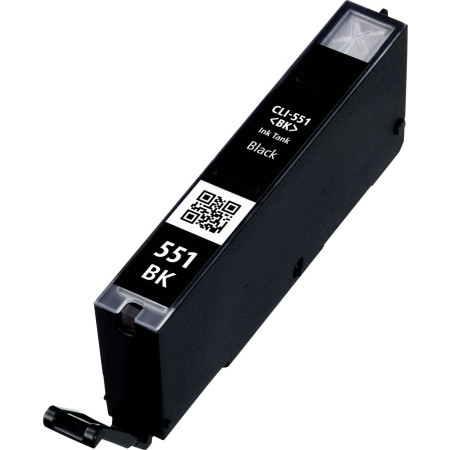 Tinteiro Canon Compatível CLI-551BK XL Preto