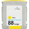 Tinteiro HP 88 Amarelo Compatível