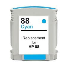 Tinteiro HP 88 Azul Compatível