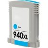 Tinteiro HP Compatível 940XL Azul