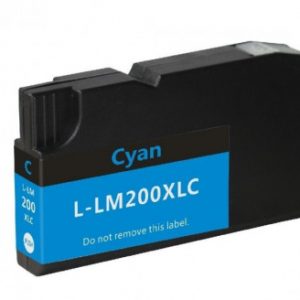 Tinteiro Lexmark Compatível Nº 200 XL Azul