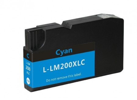 Tinteiro Lexmark Compatível Nº 200 XL Azul