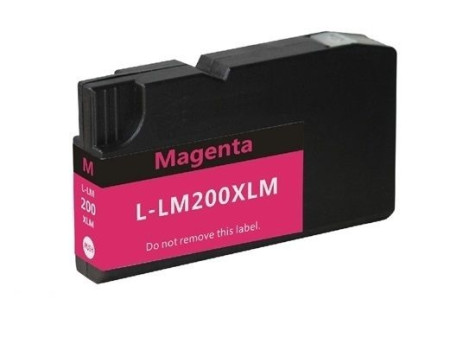 Tinteiro Lexmark Compatível Nº 200 XL Magenta