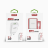 Carregador AC307 1USB 2.1A - Cabo Type C Branco