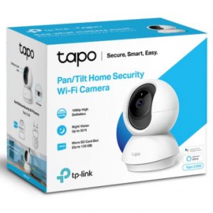 Câmara IP TP-Link Dia/Noite Cloud FHD WiFi Tapo C200