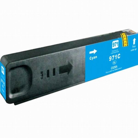 Tinteiro HP Compatível 971XL Azul