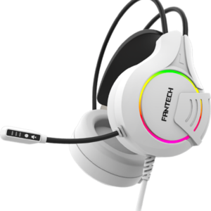 Auscultador Fantech Glare HG20 RGB Branco