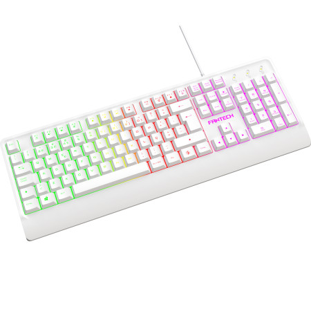 Teclado Fantech BlackLit RGB K510 Branco