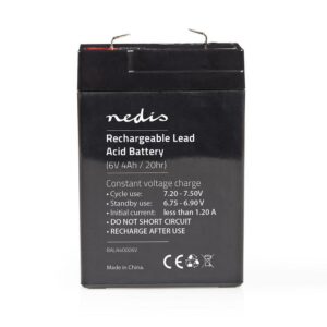Bateria de Chumbo Acido 6v 4000mah Recarregavel