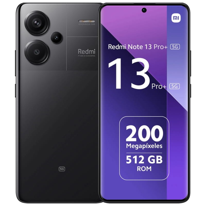 Xiaomi Redmi Note 13 Pro+ 5G 12GB/512GB Preto