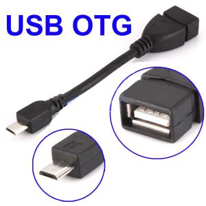 Cabo USB OTG Fêmea para Micro USB