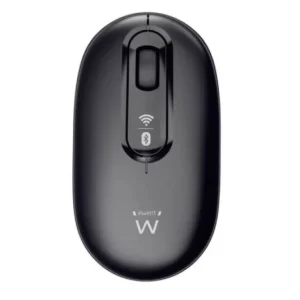 Ewent EW3241 Dual-Connect Rato Ótico Sem Fios Bluetooth 1200 DPI Preto