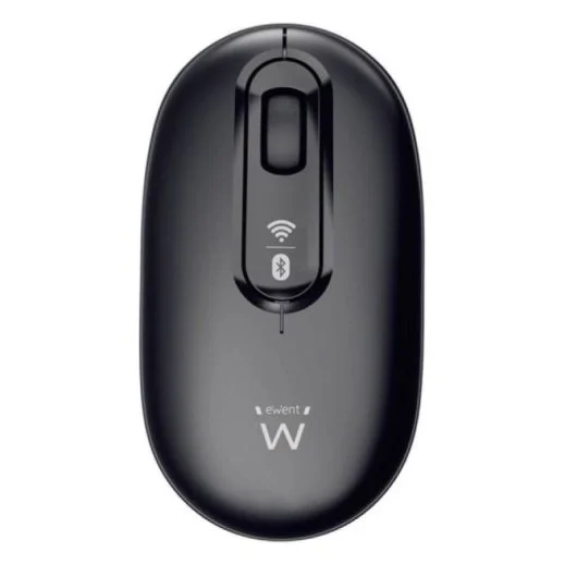 Ewent EW3241 Dual-Connect Rato Ótico Sem Fios Bluetooth 1200 DPI Preto