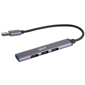 Hub USB 3 Portas USB 2.0 + 1 USB 3.0 THIN Iggual