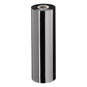 RIBBON/FILME 2300 CERA PRETA 110MMX74MT