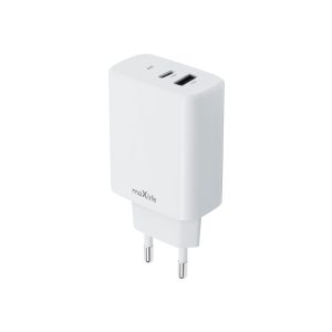 Maxlife Mxtc-10-20ac Pd Qc Carregador 1x Usb-C 1x Us.