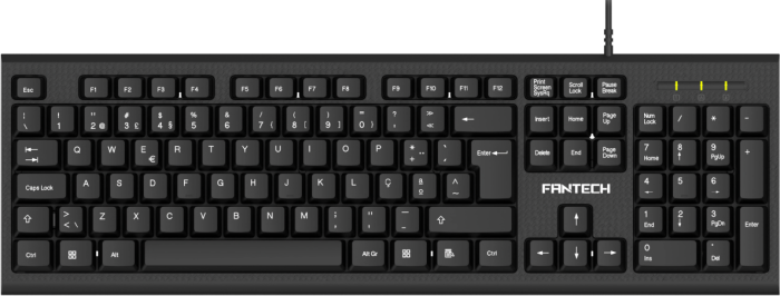 Teclado Fantech Office K112 Preto