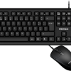 Combo Teclado + Rato Fantech Business KM601 Preto
