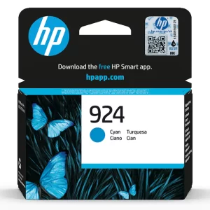 Tinteiro HP 924 Azul Original (4K0U3NE)