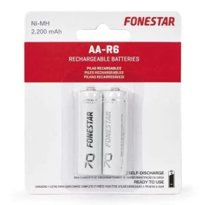 Pilhas Recarregáveis Ni-Mh Aa-R6 - Fonestar