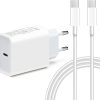Carregador 35w usb-c com cabo usb-c para usb-c