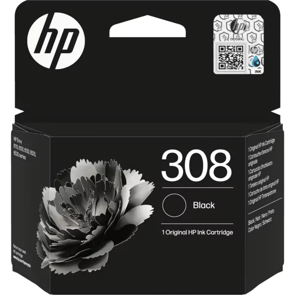 Tinteiro HP 308 Original Preto (7FP21UE)