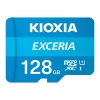 Cartão Memória Kioxia Exceria C10 UHS-I U1 microSDXC 128GB + Adaptador SD