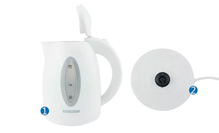 Jarro Eléctrico Plástico 2200W Aigostar SEA