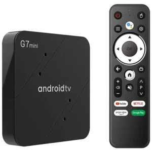 G7 Mini S905W2 2GB/16GB Dual Wifi Controle de Voz Android 11 - Android TV