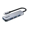 Hub TYPE-C 4 Portas 3x USB 3.0 Iggual