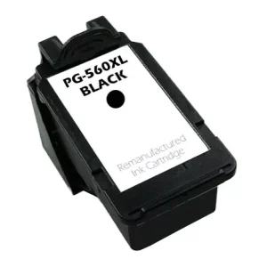 Tinteiro Canon Compatível PG-560 XL Preto (3712C001 / 3713C001)